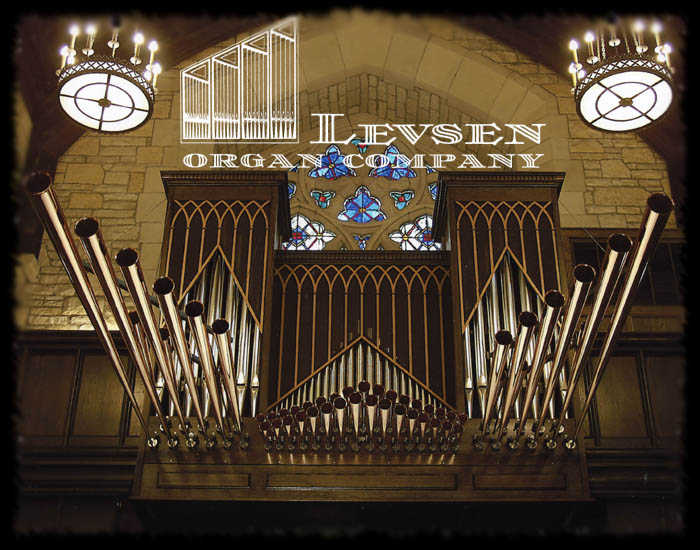 Levsen Organ Company - antiphonal organ First Presbyterian Church, Clinton, IA